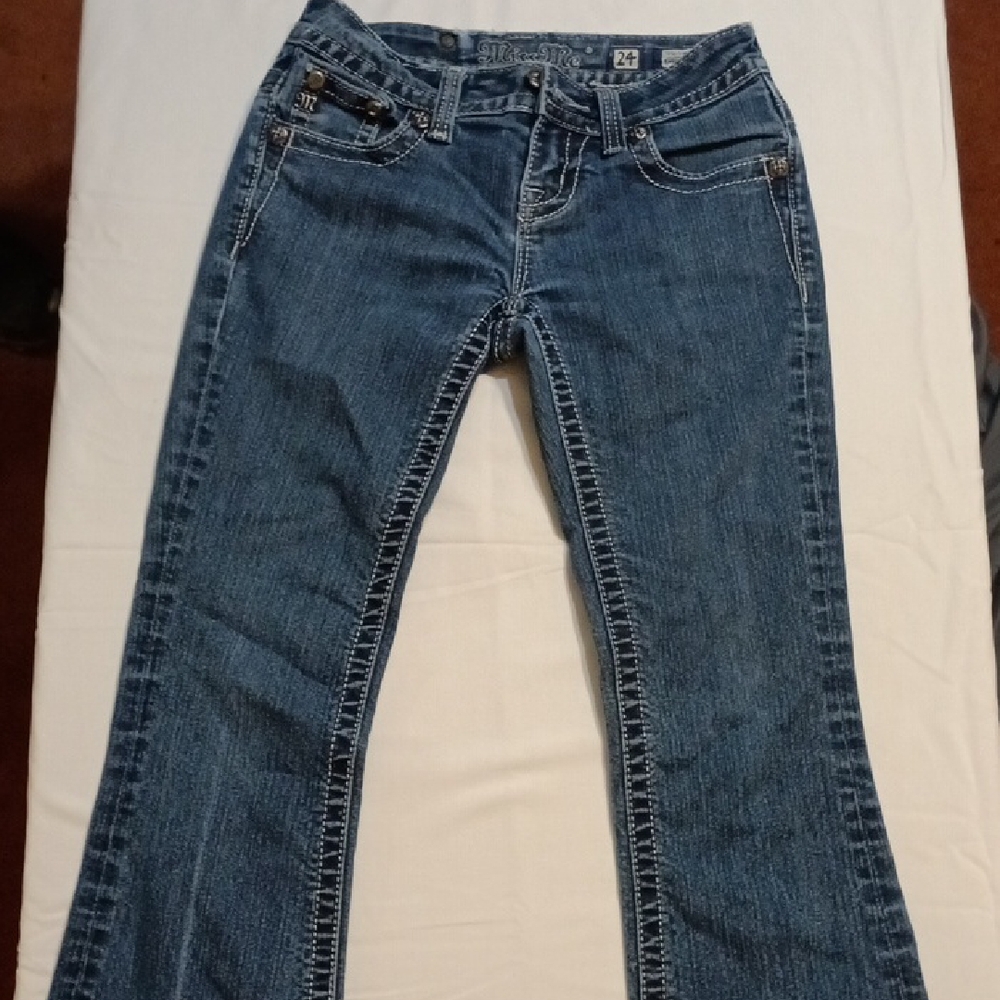 Miss Me Flare Blue Denim Women's Jeans